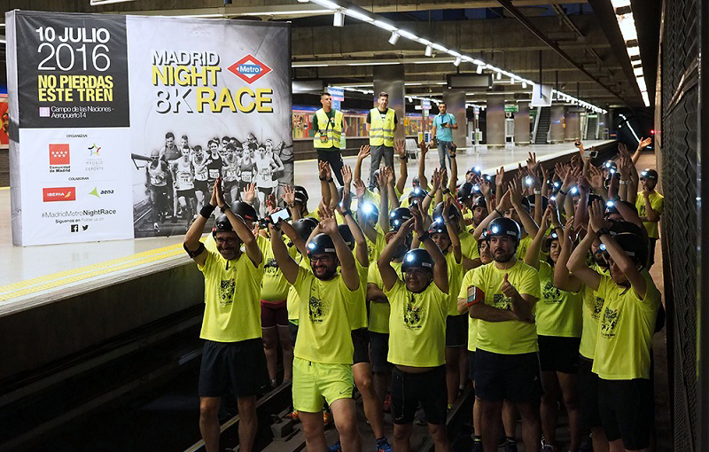Madrid Metro Night Race 8K