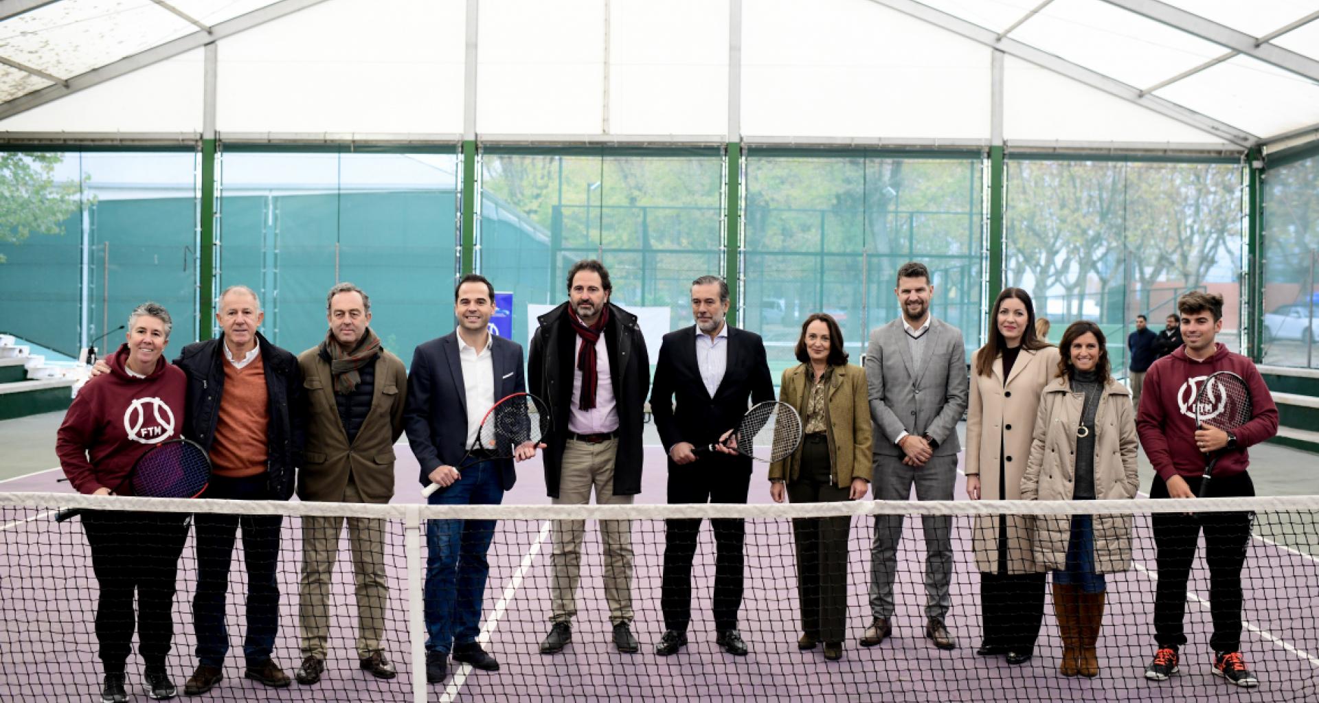 La FMxD, la Federación de Tenis de Madrid y ARRMI firman un convenio de colaboración