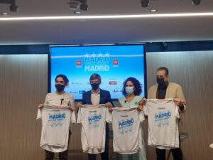 Presentada la edición de 2021 de la carrera Madrid Corre por Madrid en el auditorio de Banco Sabadell