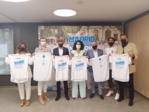 Presentada la edición de 2021 de la carrera Madrid Corre por Madrid en el auditorio de Banco Sabadell