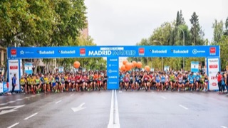 Éxito en la carrera “Madrid corre por Madrid” 8500 inscritos disfrutaron del nuevo recorrido en la ciudad.
