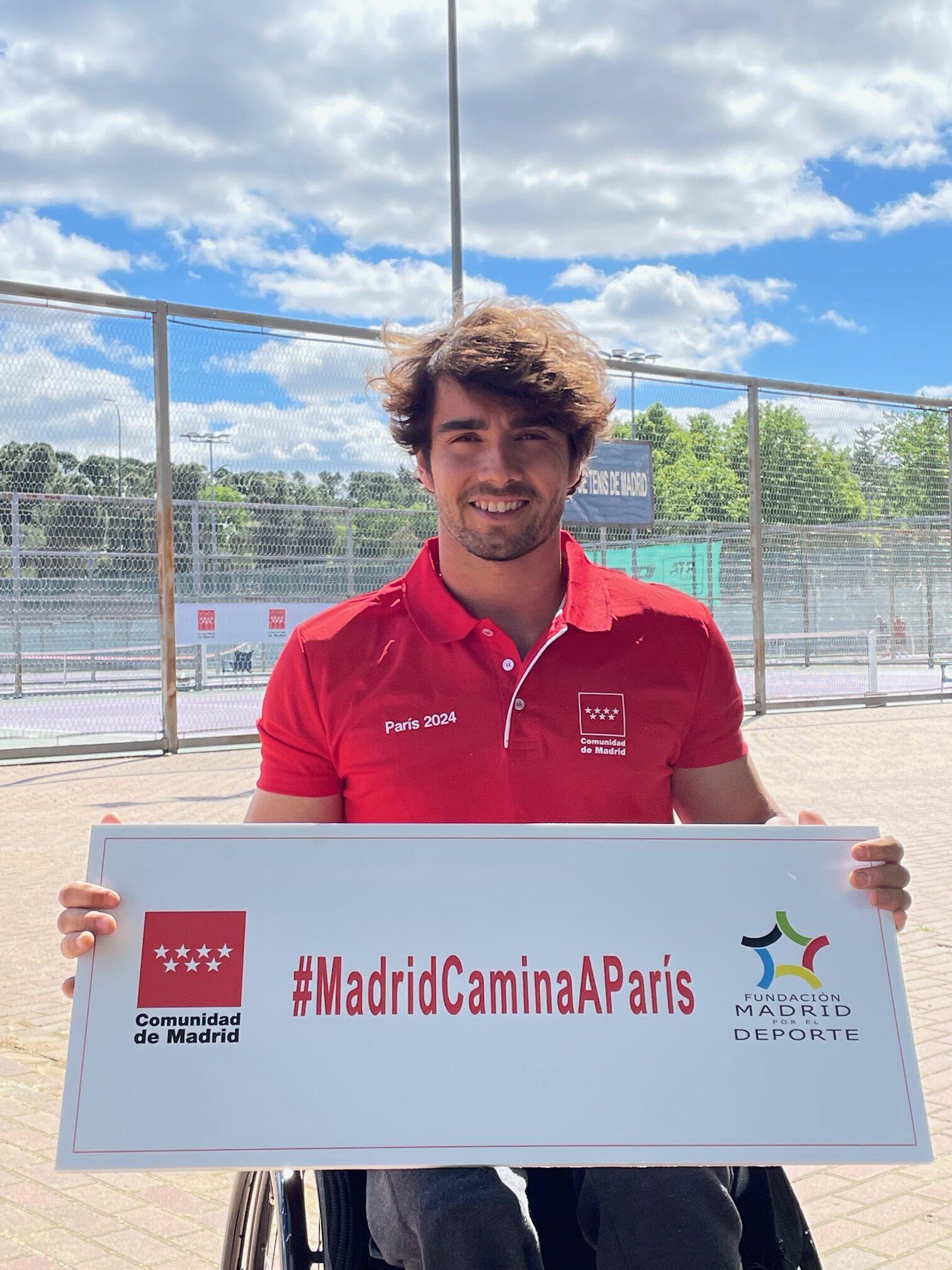 #MadridCaminaAParís con Dani