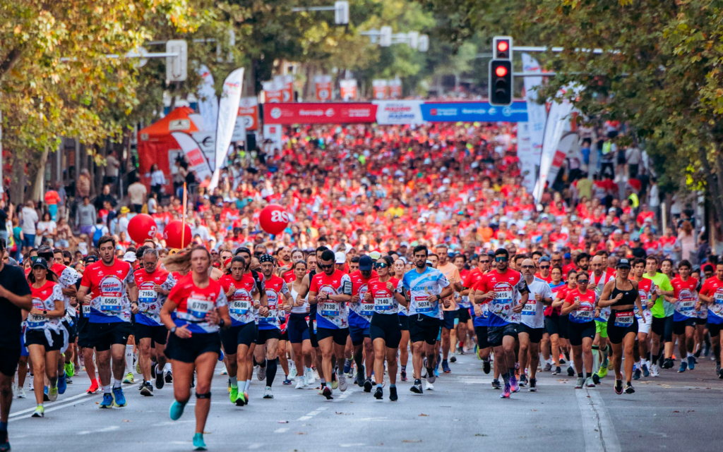 La Fundación Madrid por el Deporte celebra una edición de récord en la emblemática Ibercaja Madrid corre por Madrid